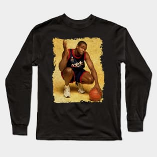 Chris Webber in USA Basketball Long Sleeve T-Shirt